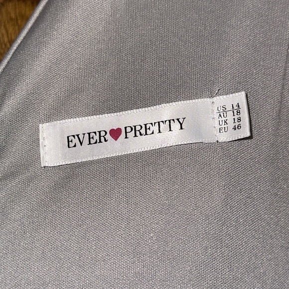 NWT Ever Pretty Elegant V Neck Sequin Evening Dress - Picture 7 of 11